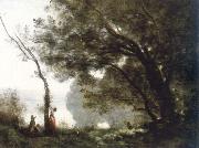 souvenir de mortefontaine, Jean Baptiste Camille  Corot